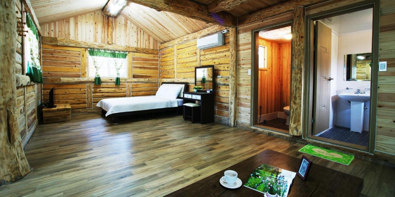 Jeju Joa Log Pension Seogwipo Dış mekan fotoğraf