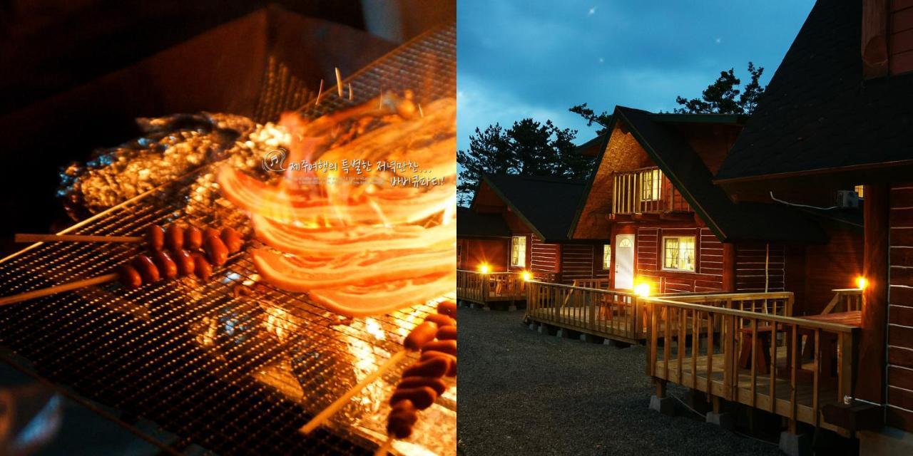 Jeju Joa Log Pension Seogwipo Dış mekan fotoğraf